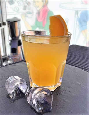 Lemonade "Orange, passion fruit", 200 ml
