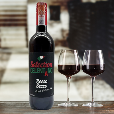 Red wine "Selection Celentano Rosso Secco" 0.75 l
