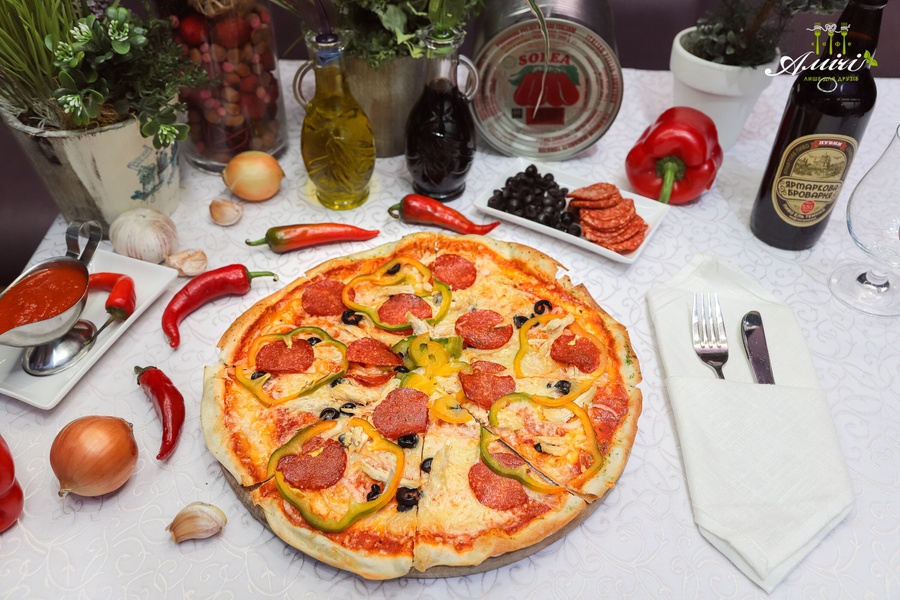 Купити Піца "Мехікано" в кафе Амичи Миргород от 160 грн