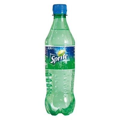 "Sprite", sweet water, plastic bottle of 0,5 l