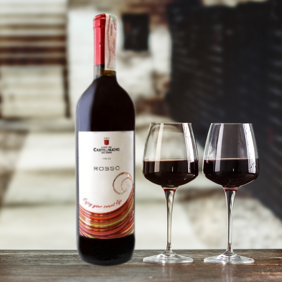 Red wine "Vino Rosso, Castelnuovo" 075 l