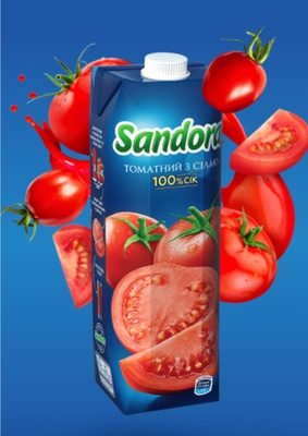 "Сандора",томатний, 1 л