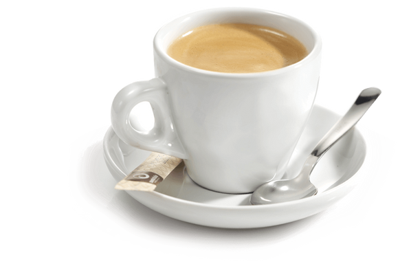 Espresso coffee with milk