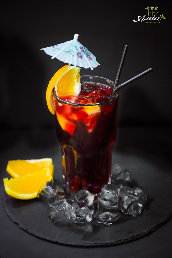 "Sangria" with red wine